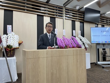 奥山光一空知町村会長(上砂川町長)