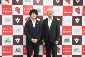 全国大会出場挨拶（日本大衆音楽祭　佐野氏）