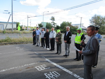 トラック協会 旗の波