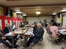 朝日町内会新年交礼会