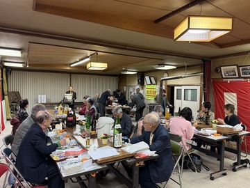 朝日町内会新年交礼会