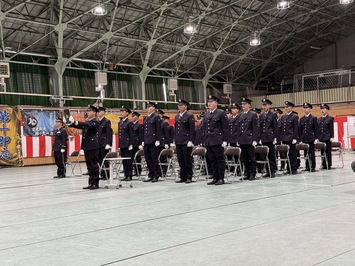 自衛官候補生入隊式