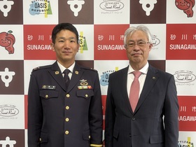 陸上自衛隊滝川駐屯地　鹿島中隊長