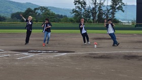すながわリバーズ観戦!試合前にはスペシャルミニライブ