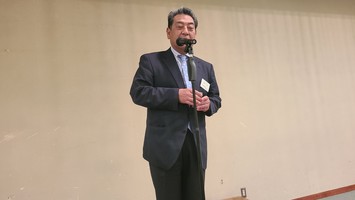 中谷副会長(環境サービス)の乾杯