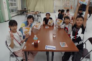 非常食体験の様子